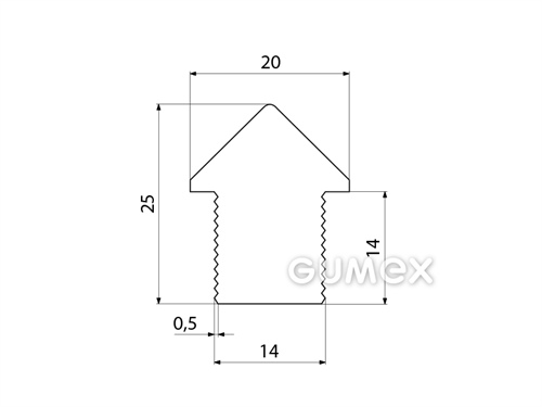 SILIKONPROFILE T-FORM